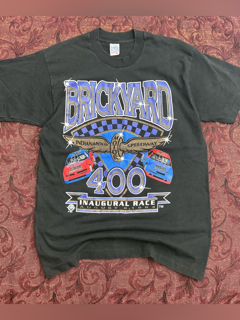 1994 Brickyard 400 Inaugural Race NASCAR T-Shirt USA Single Stitch